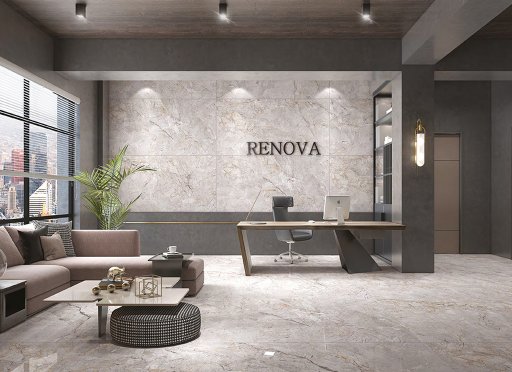 Renova Silver Grey Tiles 80cm x 160cm